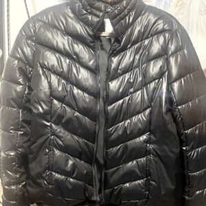Black Puffer Jacket-Women’s XL